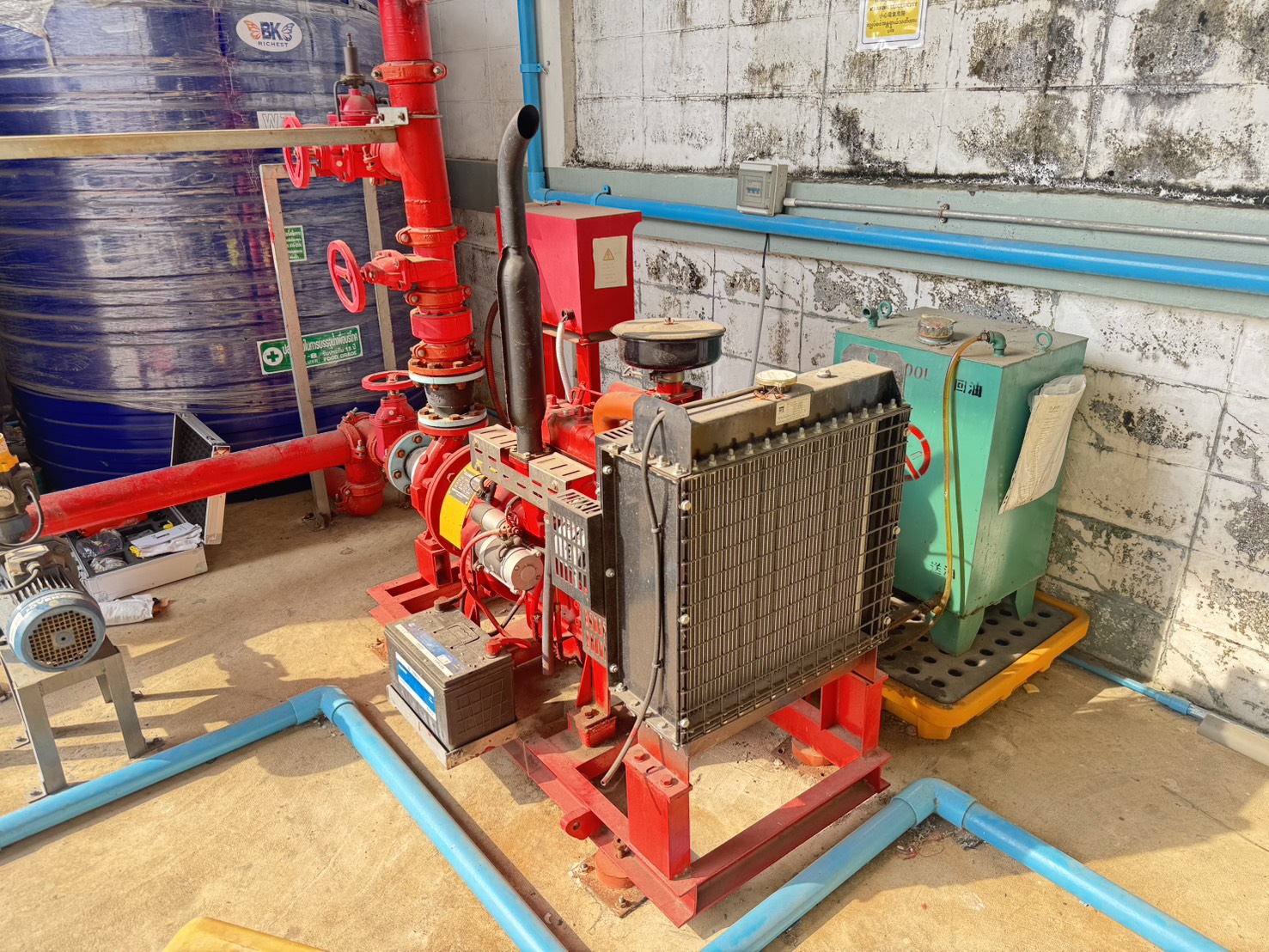 ภาพประกอบตรวจสอบ Fire Pump